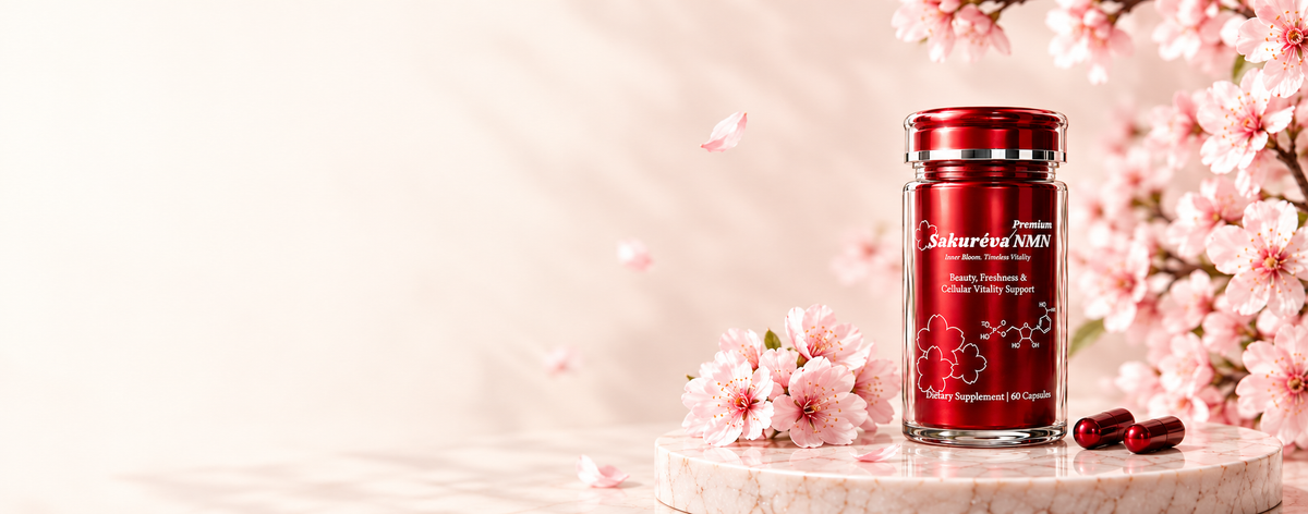 Sakuréva NMN 9000+ premium NMN and sakura supplement