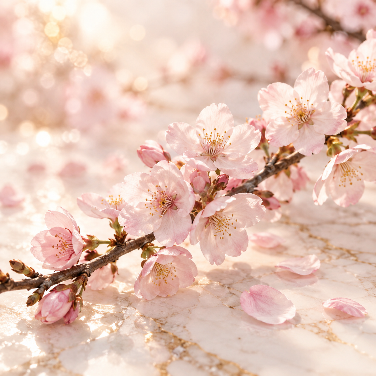 Premium sakura cherry blossoms for Sakuréva NMN